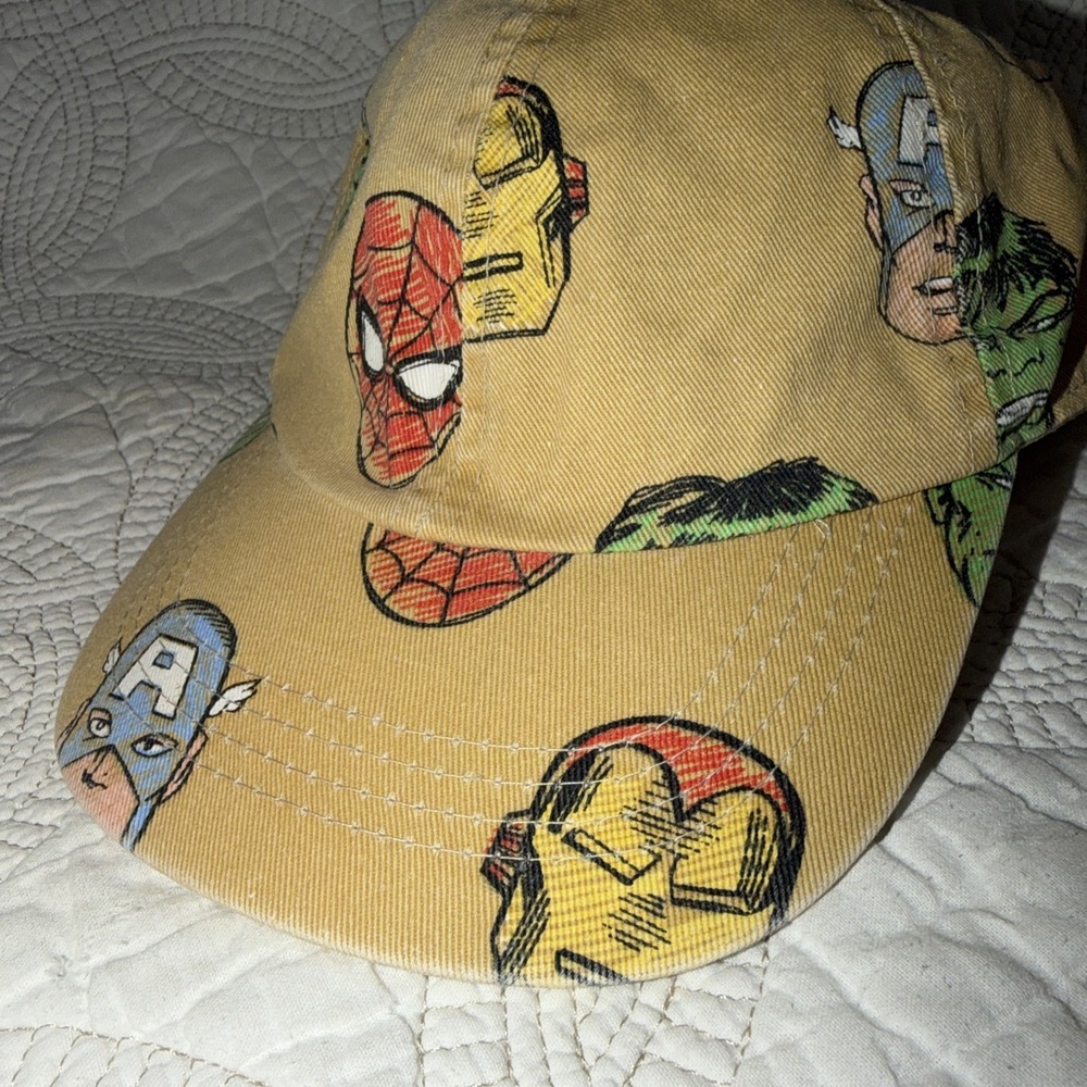 Marvel Comics x H&M Youth‎ Beige Canvas Hat